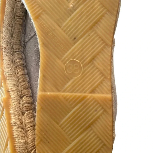 Fabiolas Suede Espadrilles Platform Shoes - Picture 7 of 9